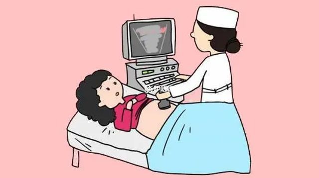 孕婦正在做四維檢查