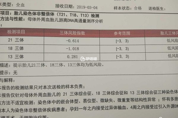 低風險可以繼續妊娠