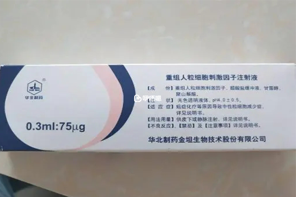 吉賽欣(重組人粒細胞刺激因子注射液的用法一般為化療藥物給藥結束後24~48小時