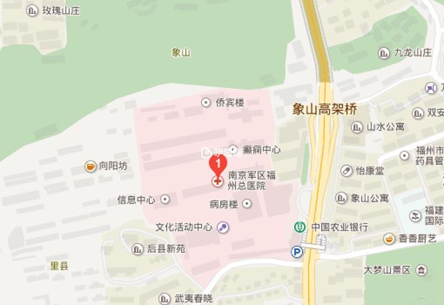 南京軍區福州總醫院地址