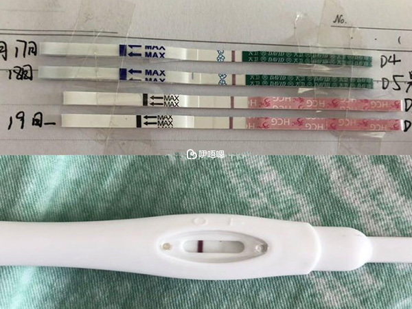試紙有變粉的情況