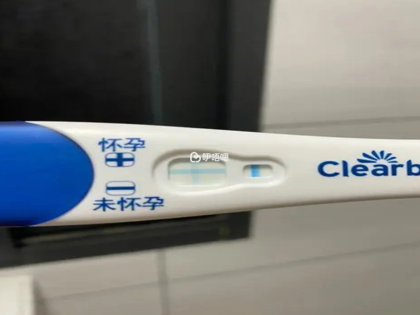 可麗藍十字印明顯