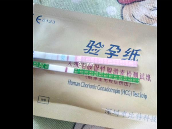 試紙可以作為驗孕的依據