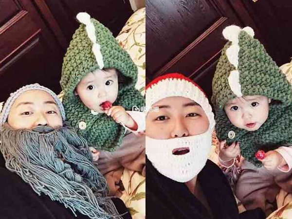 葉海洋生下了一個漂亮的混血女兒