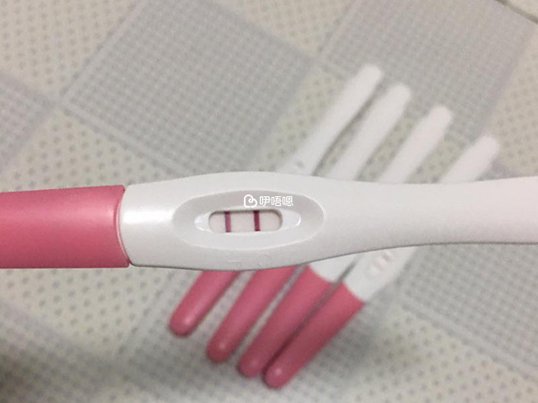驗孕發現成功懷孕