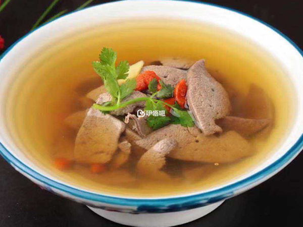 黃芪豬肝湯的做法