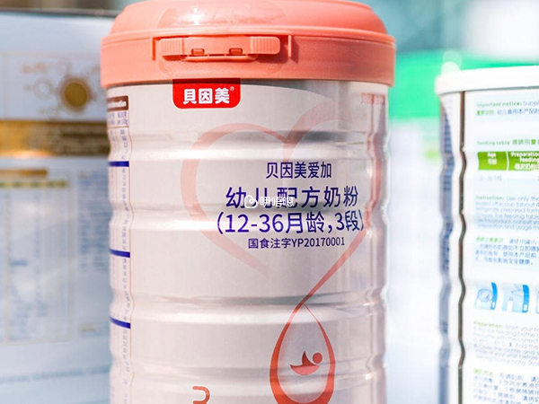 貝因美愛加奶粉