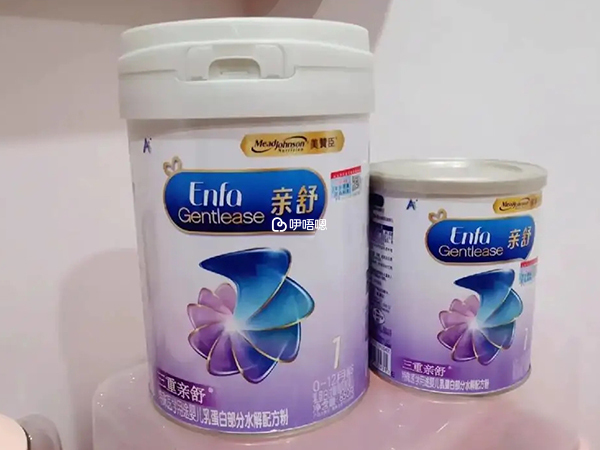 美贊臣親舒奶粉