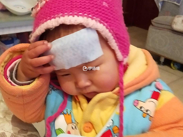 寶寶退熱貼敷貼位置介紹